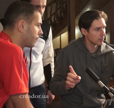 Съемочный процесс клипа Михаила Поплавского “Сину мій”